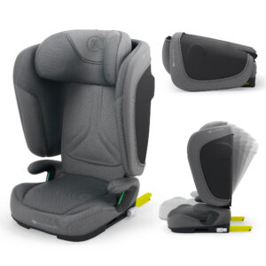 SCAUN AUTO KINDERKRAFT UNITY2 100-150 CM, GREY