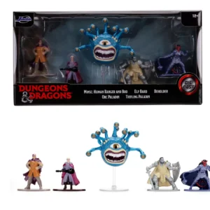 SET 5 FIGURINE DIN METAL DUNGEONS DRAGONS 4 CM
