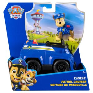 PATRULA CATELUSILOR SET VEHICUL DE BAZA PATROL CRUISER SI FIGURINA CHASE
