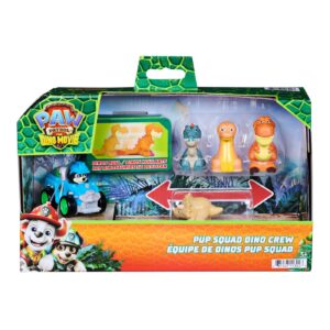 PATRULA CATELUSILOR FILMUL CU DINOZAURI PUP SQUAD SET 5 FIGURINE ECHIPA DINO