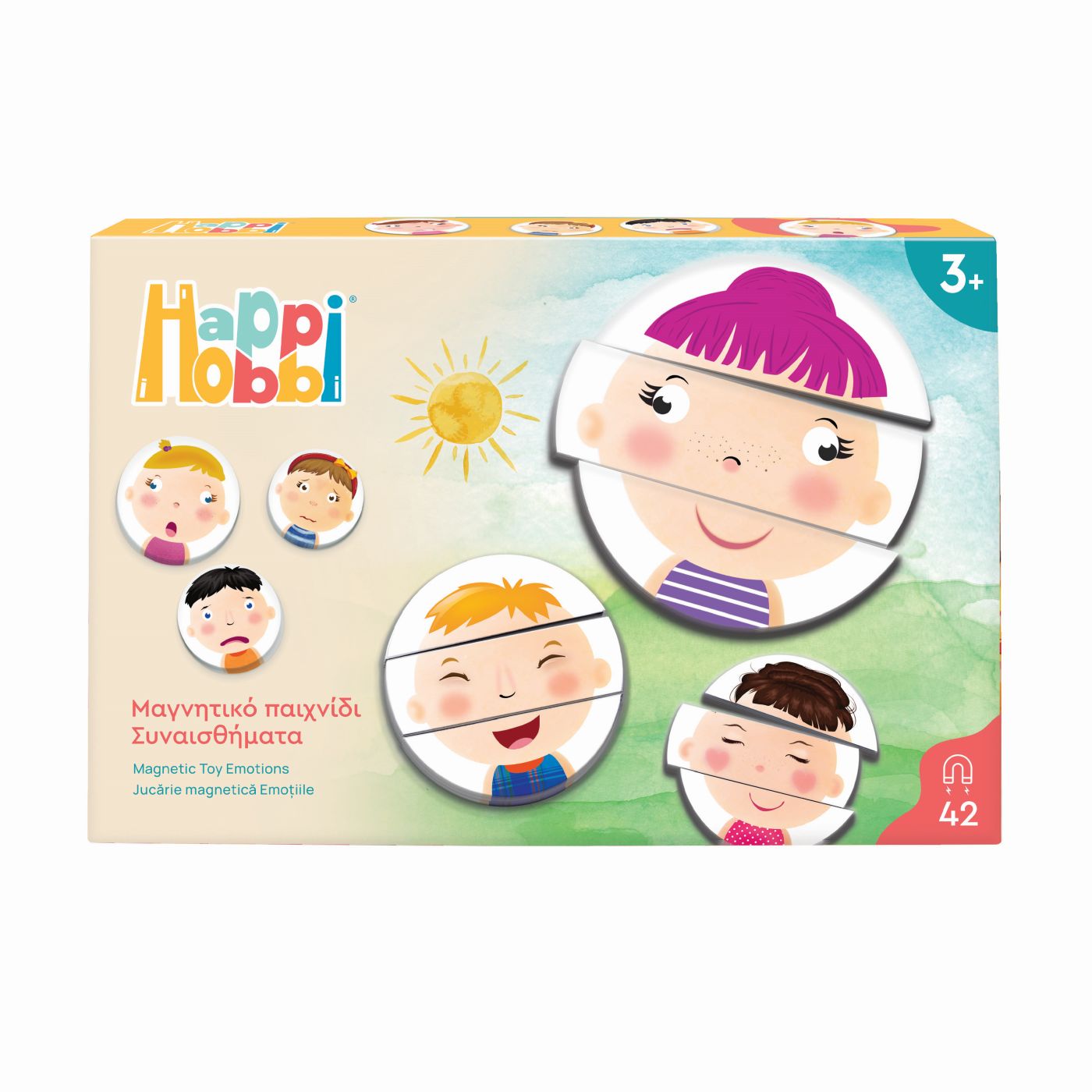 HAPPI HOBBI JOC MAGNETIC INVATARE EMOTIONALA