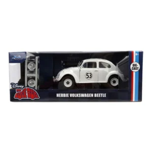 JADA DISNEY THE LOVE BUG MASINUTA METALICA HERBIE VOLKSWAGEN BEETLE SCARA 1 LA 24
