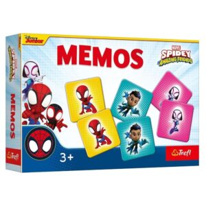 JOC MEMOS MARVEL MINI BOX SPIDERMAN SI PRIETENII