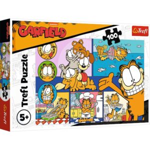 PUZZLE TREFL 100 LENESUL GARFIELD