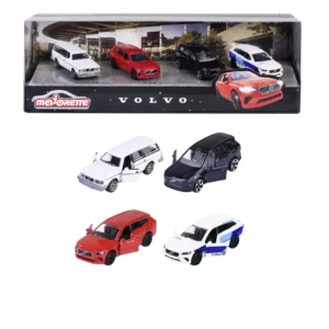 MAJORETTE PREMIUM CARS SET 4 MASINI VOLVO V90 SCARA 1:64