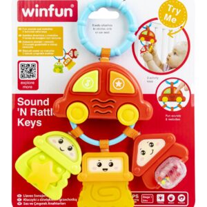 WINFUN ZORNAITOARE MASINUTA CU 3 CHEI
