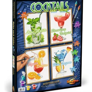 KIT PICTURA PE NUMERE SCHIPPER COCKTAIL-URI