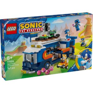 LEGO SONIC CAMIONUL DE COMANDA AL ECHIPEI SONIC 77006