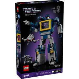 LEGO ICONS TRANSFORMERS SOUNDWAVE 10358