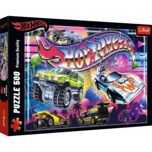 PUZZLE TREFL 500 HOT WHEELS ANII 80
