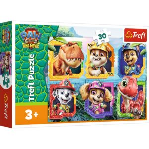 PUZZLE TREFL 30 PATRULA CATELUSILOR INSULA DINOZAURILOR