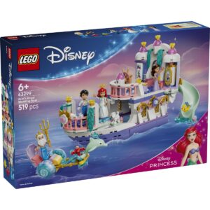 LEGO DISNEY PRINCESS BARCA NUNTII REGALE A LUI ARIEL 43299