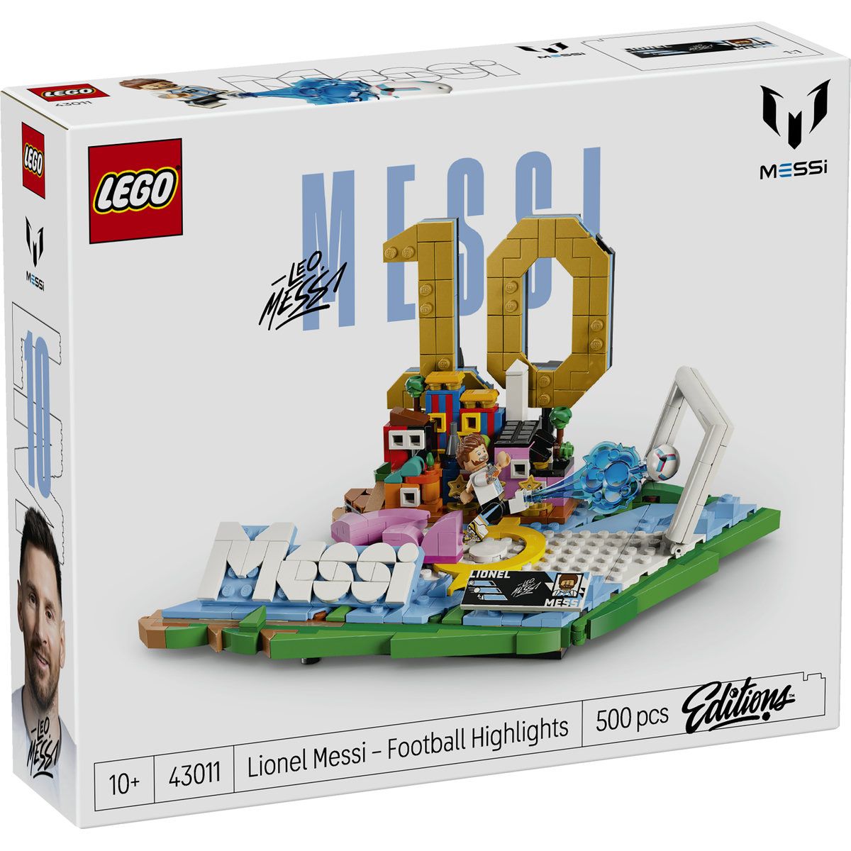 LEGO EDITIONS LIONEL MESSI MOMENTE IMPORTANTE DIN FOTBAL 43011