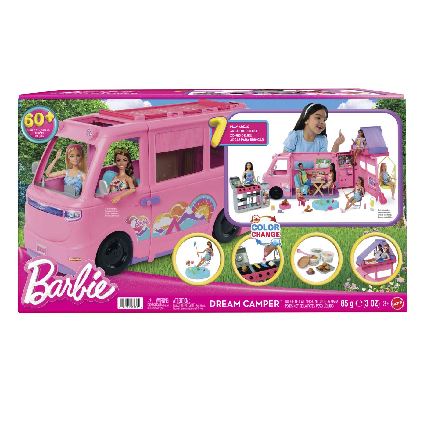 BARBIE RULOTA DE VIS CU ACCESORII