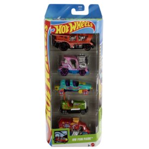 SET 5 MASINI HOT WHEELS HW FUN PARK
