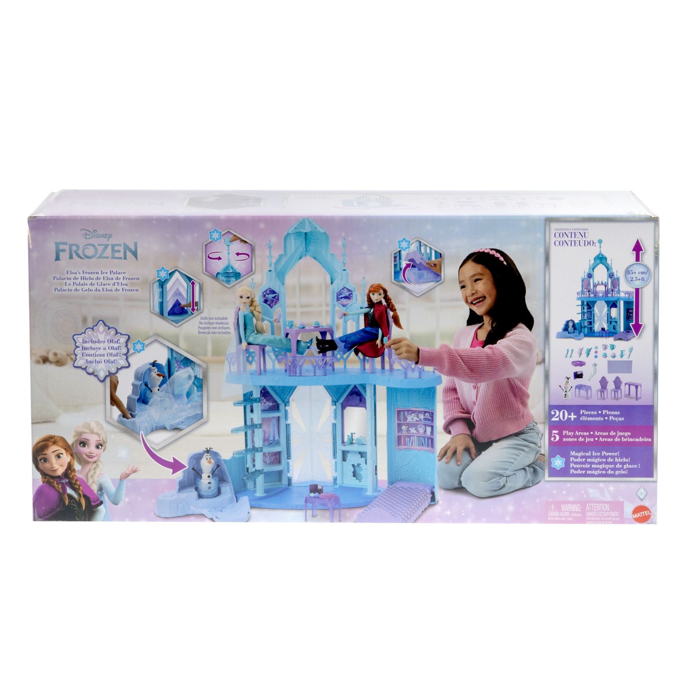 DISNEY FROZEN SET REGATUL DE GHEATA CU FIGURINE SI ACCESORII