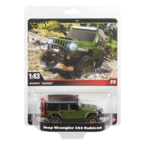 HOT WHEELS PREMIUM REAL RIDERS MASINUTA METALICA JEEP WRANGLER 392 RUBICON SCARA 1 LA 43