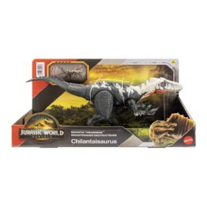 JURASSIC WORLD REBIRTH DINOZAUR GIGANTIC CHILANTAISAURUS INTERACTIV