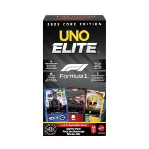 JOC DE CARTI UNO ELITE FORMULA 1 2025 CORE EDITION