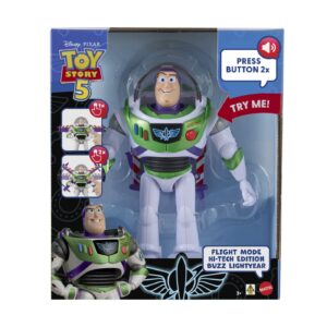 TOY STORY 5 FIGURINA BUZZ LIGHTYEAR ARTICULATA CU SUNETE 30CM