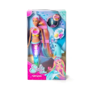 STEFFI LOVE SET PAPUSA STEFFI SIRENA CU COADA CURCUBEU SI DELFIN