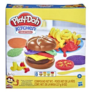 PLAY DOH KITCHEN CREATIONS SET DE GATIT HAMBURGER