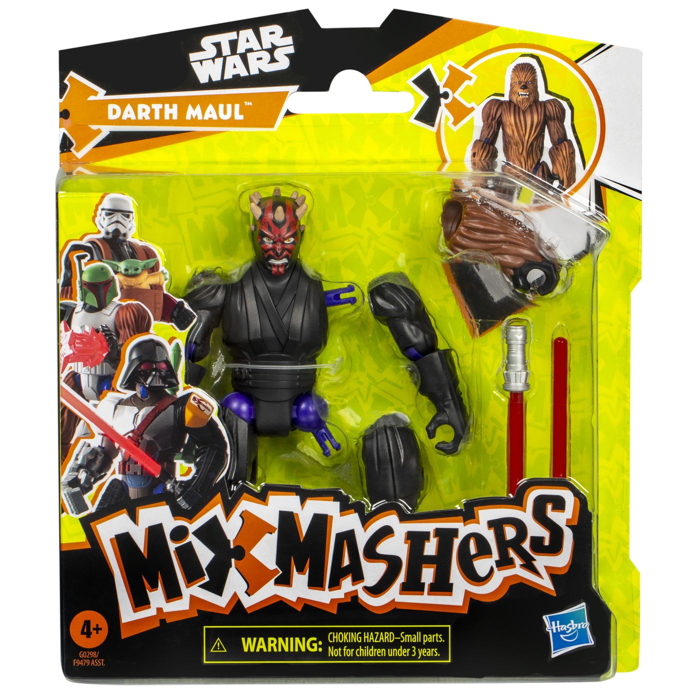 STAR WARS MIX MASHERS SET FIGURINA DARTH MAUL 12CM SI ACCESORII