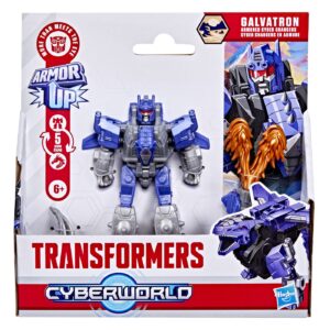 TRANSFORMERS CYBERWORLD ROBOT GALVATRON BLINDAT TRANSFORMABIL