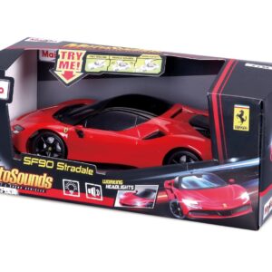 MAISTO MASINUTA CU SUNETE SI LUMINI FERRARI SF90 STRADALE SCARA 1 LA 24