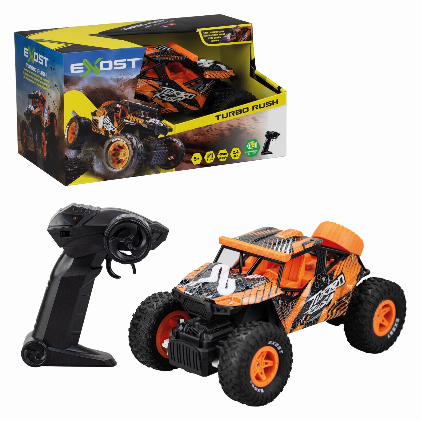 EXOST MASINA CU TELECOMANDA TURBO RUSH 2.4Ghz - imagine 2
