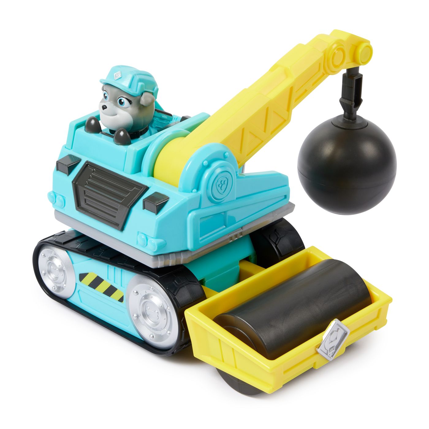 PATRULA CATELUSILOR RUBBLE SI ECHIPA VEHICUL CU BILA DE DEMOLARE - imagine 2