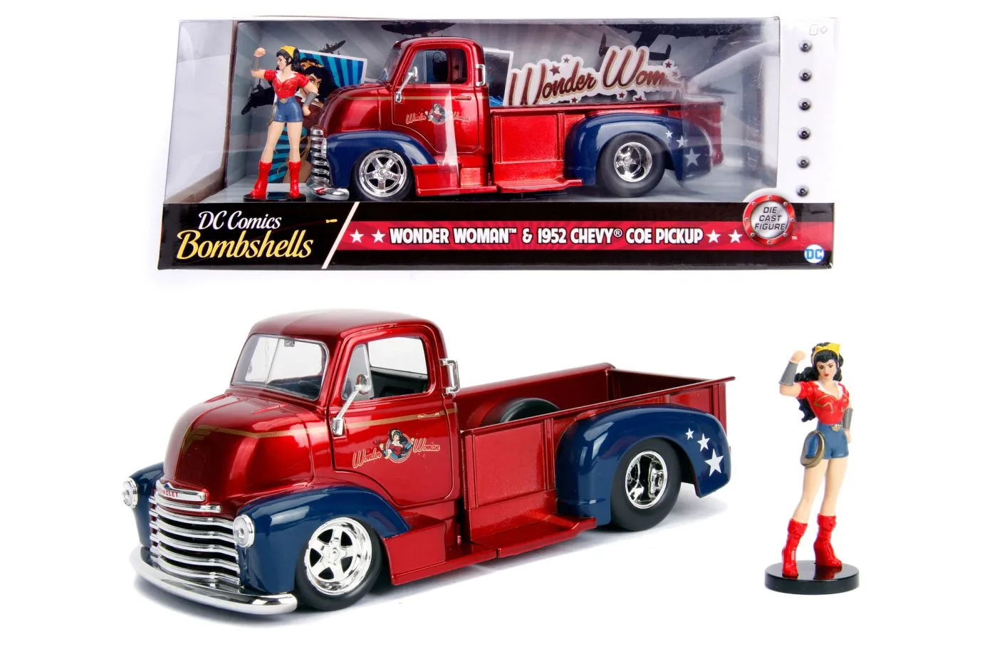 DC COMICS BOMBSHELLS 1952 CHEVY COE WONDER WOMAN SCARA 1 LA 24 - imagine 10