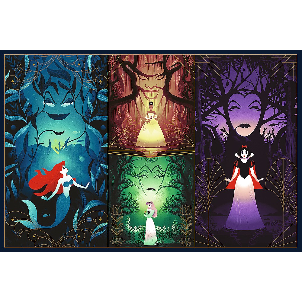 PUZZLE TREFL 2X200 DISNEY FRUMOASELE PRINTESE - imagine 2