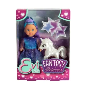 EVI LOVE SET PRINTESA FANTEZIE EVI SI UNICORN 12CM