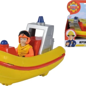 POMPIERUL SAM SET BARCA NEPTUN CU FIGURINA ELVIS 17CM