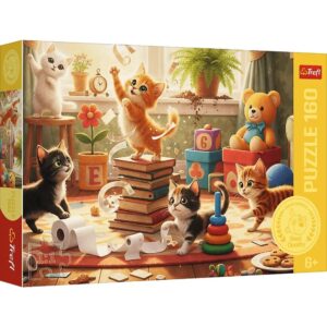 PUZZLE TREFL 160 POFTELE PISICII