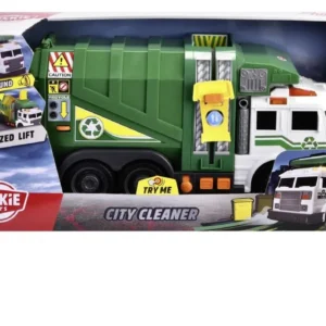 DICKIE TOYS MASINA DE GUNOI CU LUMINI SI SUNETE 39CM