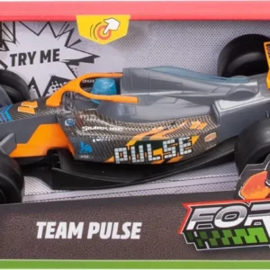DICKIE TOYS FORMULA RACER MASINA TEAM PULSE CU LUMINI SI SUNETE SCARA 1 LA 24