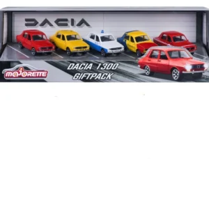 MAJORETTE DACIA 1300 SET 5 MASINUTE METALICE SCARA 1:64