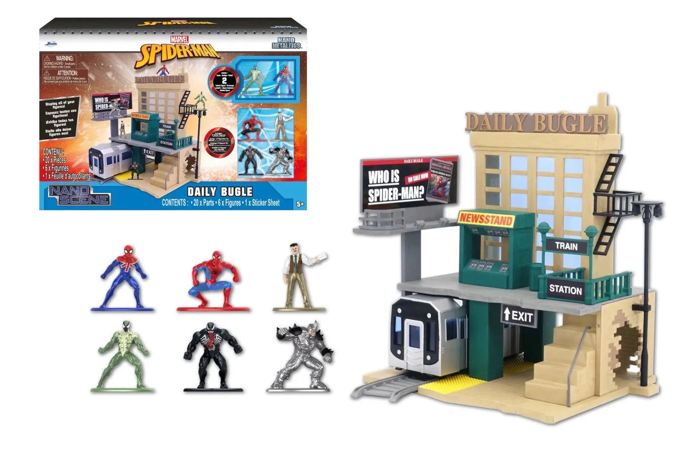 JADA MARVEL SPIDER MAN NANO SCENA NEW YORK