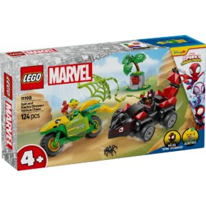 LEGO SPIDEY SPIN SI ELECTRO IN DINO-VEHICULE 11198
