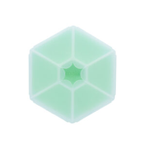 CUTIE SNACK HEXAGON SNACKLE 6 COMPARTMENTE, MELII, MINT