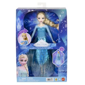 DISNEY FROZEN PAPUSA ELSA CU MUZICA SI LUMINI