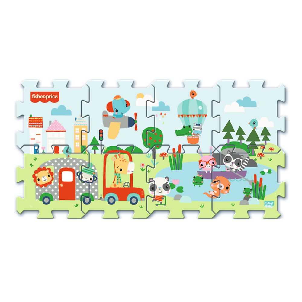 PUZZLE TREFL DN SPUMA FISHER PRICE PRIETENII SIMPATICI - imagine 2