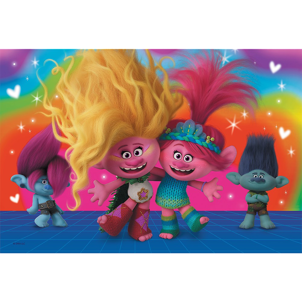 PUZZLE TREFL 60 TROLII PRIETENOSI - imagine 2
