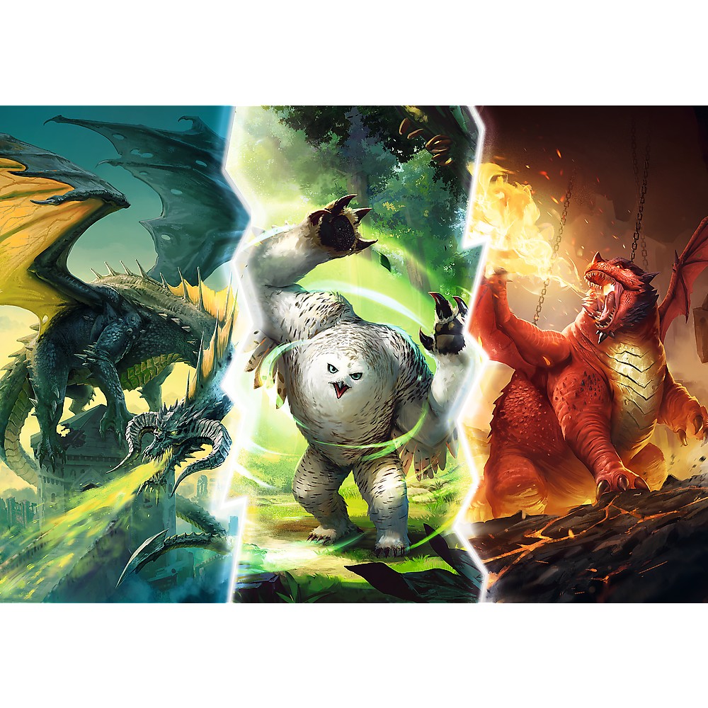 PUZZLE TREFL 1000 DUNGEONS DRAGONS LEGENDERE MISTERIOASE - imagine 2