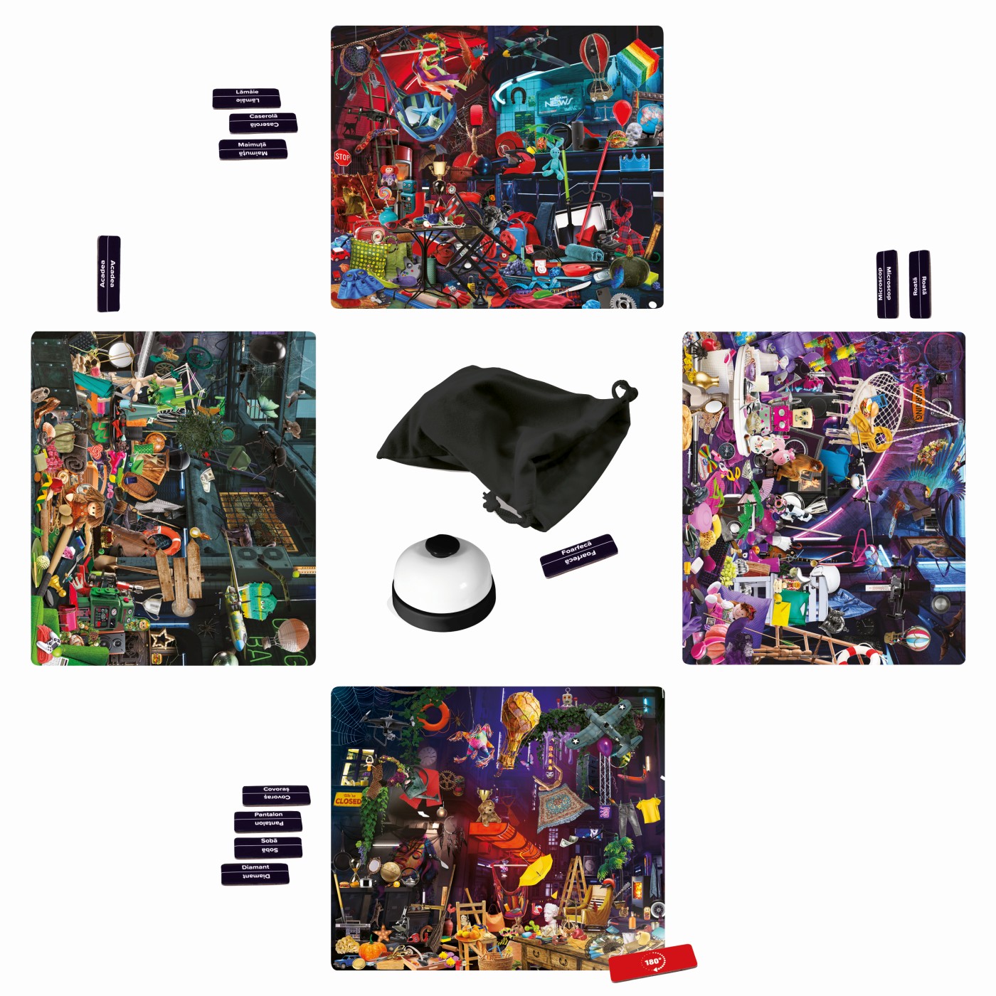 JOC DE SOCIETATE OBIECTE ASCUNSE UNDERGROUND - imagine 2