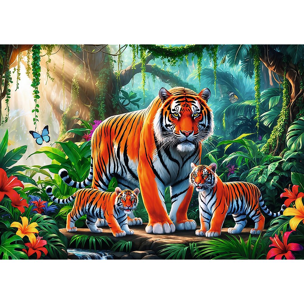 PUZZLE TREFL 200 OBICEIURILE TIGRULUI - imagine 2