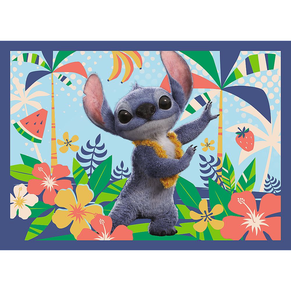 PUZZLE 4IN1 DISNEY LILO SI STITCH VACANTA IN HAWAII - imagine 2