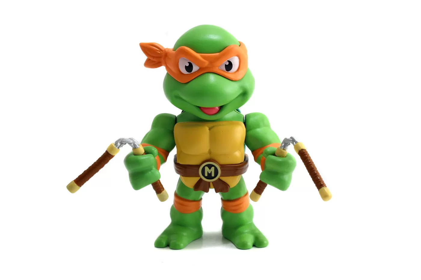 FIGURINA METALICA TESTOASELE NINJA MICHELANGELO - imagine 2